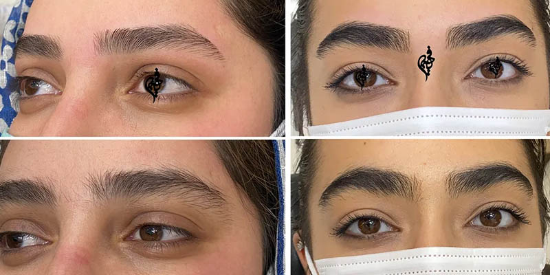 آموزش برداشتن ابرو دخترانه