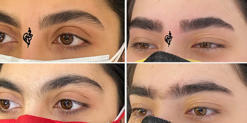 برداشتن ابرو برای اولین بار